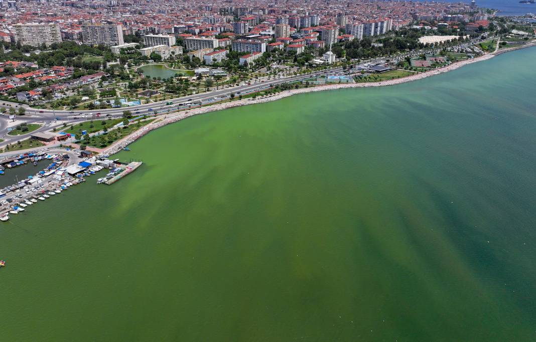 İzmir’de denizin rengi değişti! Görüntü ne ifade ediyor? 8